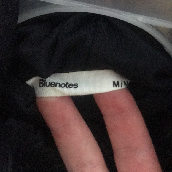 Sherpa hoodie black - Picture 3 of 4